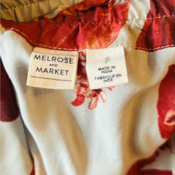 Beautiful grey and floral maxi skirt - Picture 4 of 4